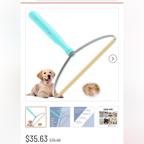 Lint Plus Dog Hair Carpet Rake - Picture 11 of 11